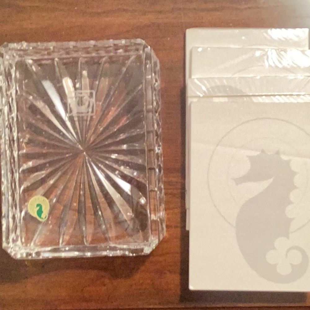 Waterford Crystal Notepad holder